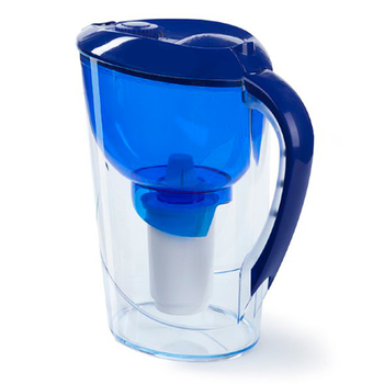 Фильтр кувшин Гейзер Сириус 3,7 литра электронный календарь (синий) - Фильтры для воды - Фильтры-кувшины - Магазин стабилизаторов напряжения Ток-Про